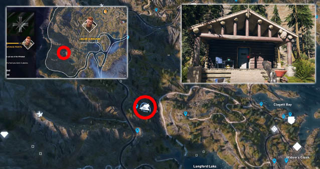 Gone Squatchin - Jacob's Region Prepper Stash map