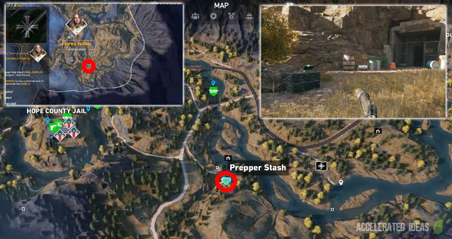 Side Effects - Faith's Region Prepper Stash map