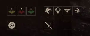 Sword in inventory slot
