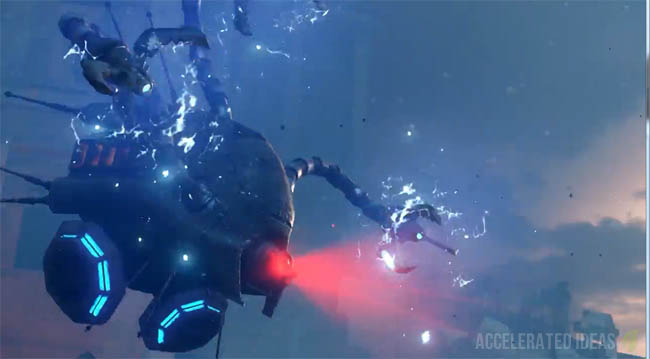 Gorod Krovi - Flying droids