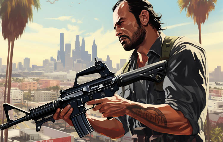GTA V - Armas e Combate