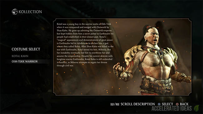 Osh-Tekk Warrior Kotal Khan