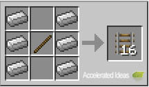 MCPE 0.8.0 Rail Recipe