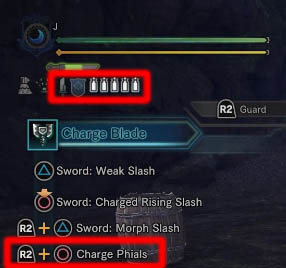 White Phial charges