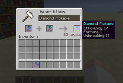 Repair & Name Block - New Features coming in Minecraft 12w41a