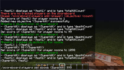 New Minecraft 1.5 Scoreboard. How to Add Objectives, Increase Scores