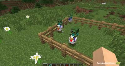 Minecraft 1.7.4 Goes Live - New Baby Zombie Chicken Jockey Mob