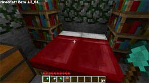 Minecraft Beta 1.3 - New Features - Beds, Half Blocks and Smaller Save Files