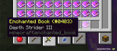 Depth Strider enchantment