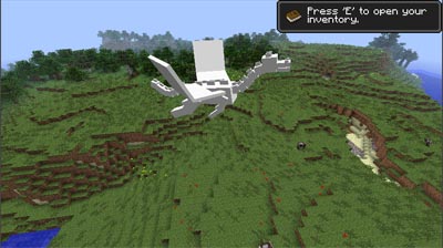 First dragon mob screenshots from Minecraft