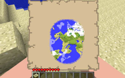 Minecraft 1.6 Features - New Handheld Maps