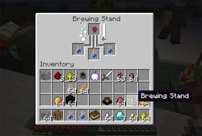 How to create a Minecraft potion?