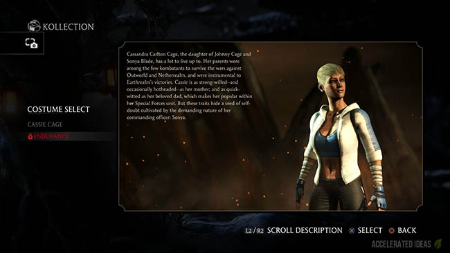 Cassie Cage Endurance