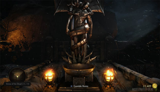 Gamble Koins location