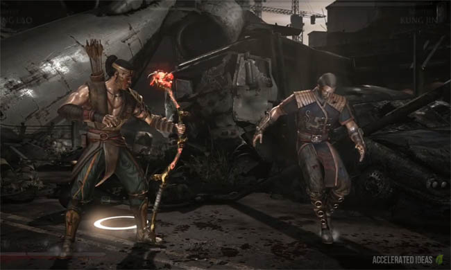 Kung Jin - Pinned Down Fatality