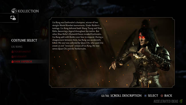 Liu Kang Dark Emperor