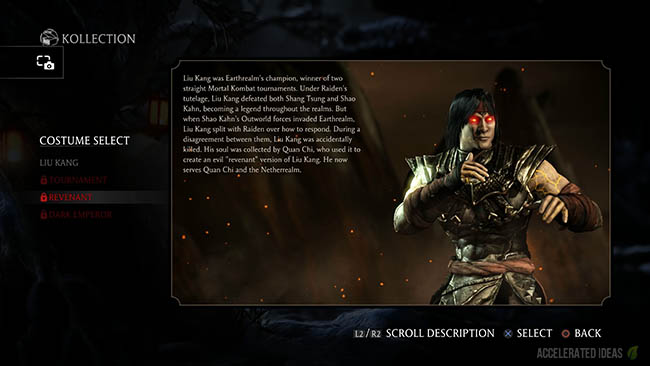 How To Get Revenant Liu Kang In Mortal Kombat X