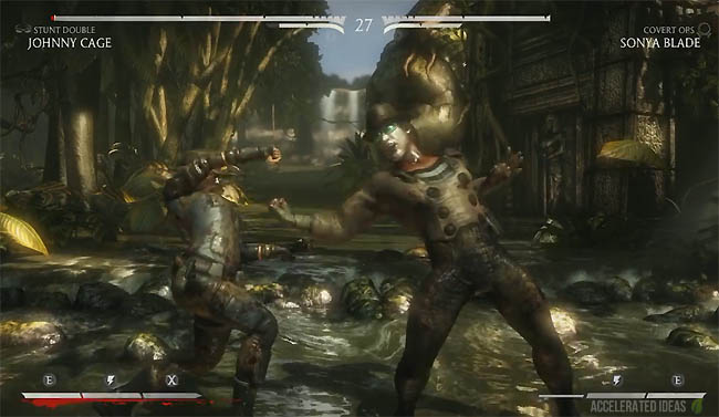 Sonya Blade - Covert Ops variation