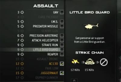 Modern Warfare 3 - Strike Packages and Perks List Explained