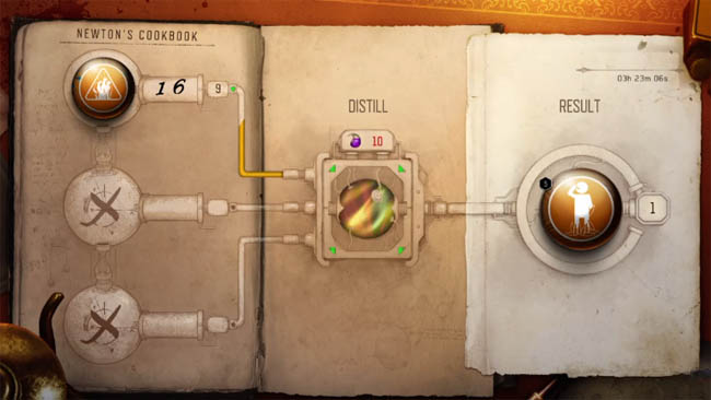 Cookbook process in-game