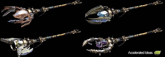 Zombies Origins - All Elemental Staffs