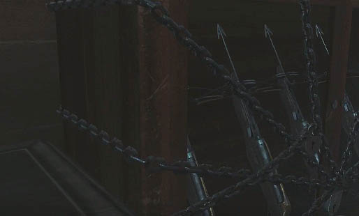 Locked Crossbow cabinet