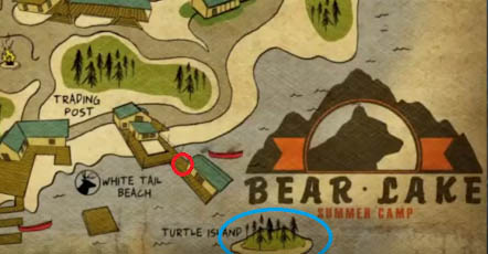 Turtle island map location