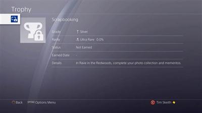 Rave in the Redwoods - Achievements/Trophies List