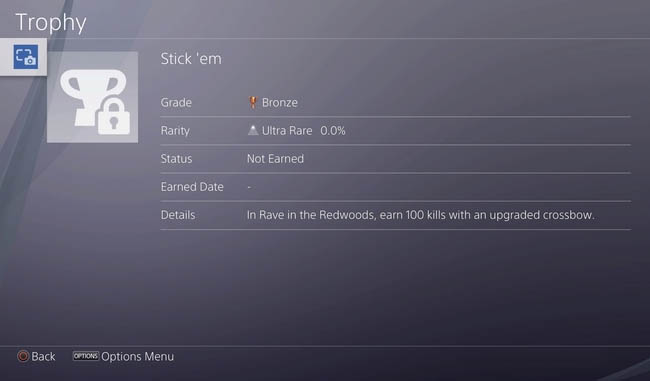 Upgrade Crossbow achievement