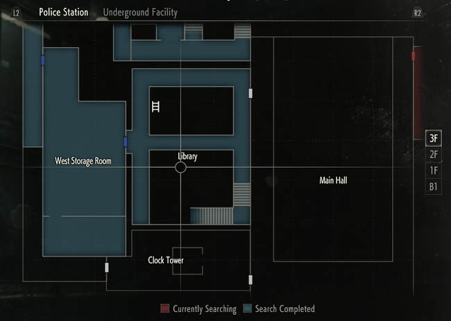 Third Floor Map