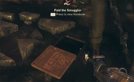 Paid the smuggler notification