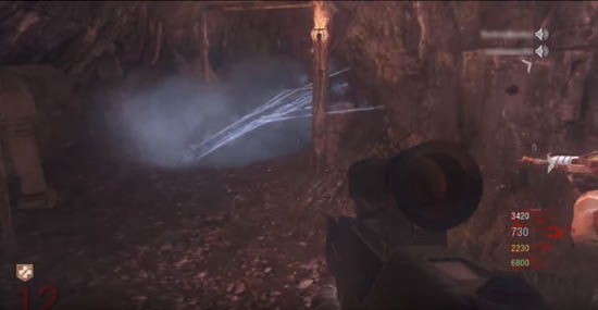 Spikemore plugging the hole in wall