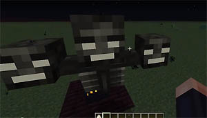 Minecraft 12w34a - Wither Boss Mob