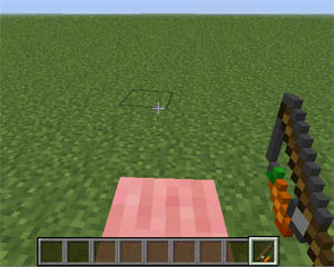 Minecraft 12w36a - Rideable pig