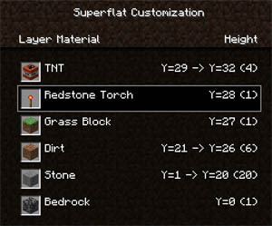 Minecraft 12w36a - Customizable SuperFlat worlds