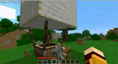 Want to fly in Minecraft? Get yourself the Steampunk Airship mod