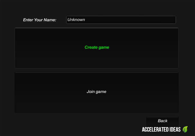 The Forest - Co-Op Menu 2