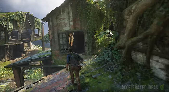 Stone house jump point