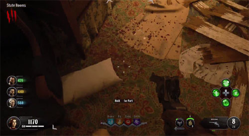 Sentinel Artifact on floor