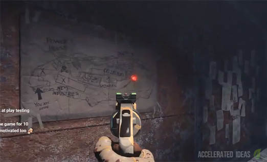 Map in Richotfens lab