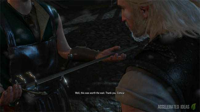 The Blade from the Bits reward