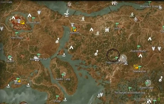 No Mans Land (Central) Map