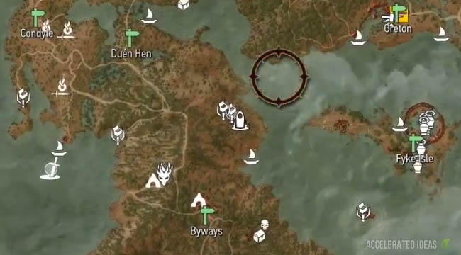 Witcher 3 - Every Place Of Power Location On The Map 