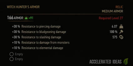 Witch Hunter's Armour