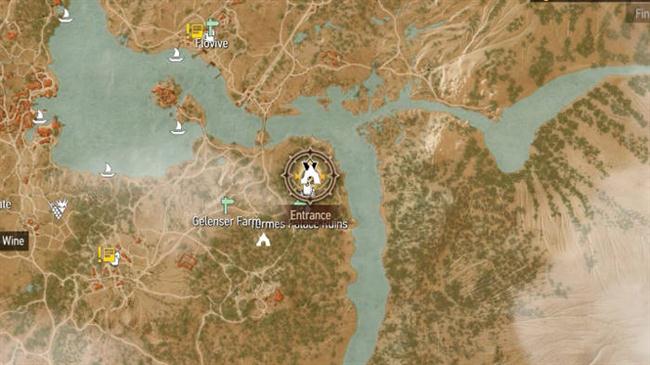 Cave location, East Toussaint