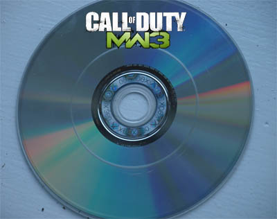 How to repair your scratched MW3 Xbox disc