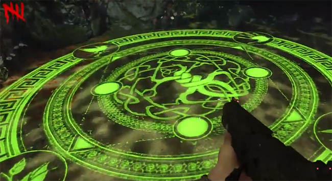 Hand of God ritual circle