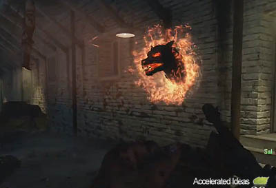 Mob of the Dead Zombies - Where to find The Beast? Flaming Dog Head