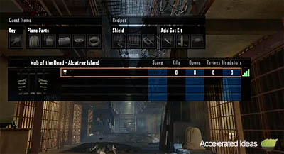 Mob of the Dead Quest Items - Acid Gat Kit and Plane Parts