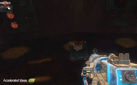 Origins Easter Egg Step - Robot Red Buttons